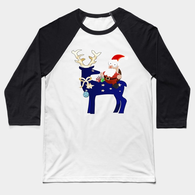 Happy Merry Christmas day Baseball T-Shirt by UrLifeTee